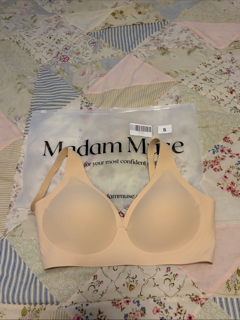 Smooth Everyday Bra in Light Beige